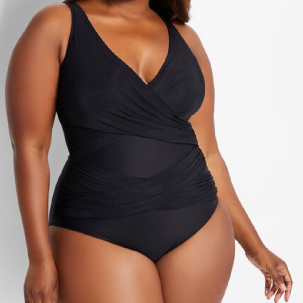 Miraclesuit Draped One-Piece Swimsuit